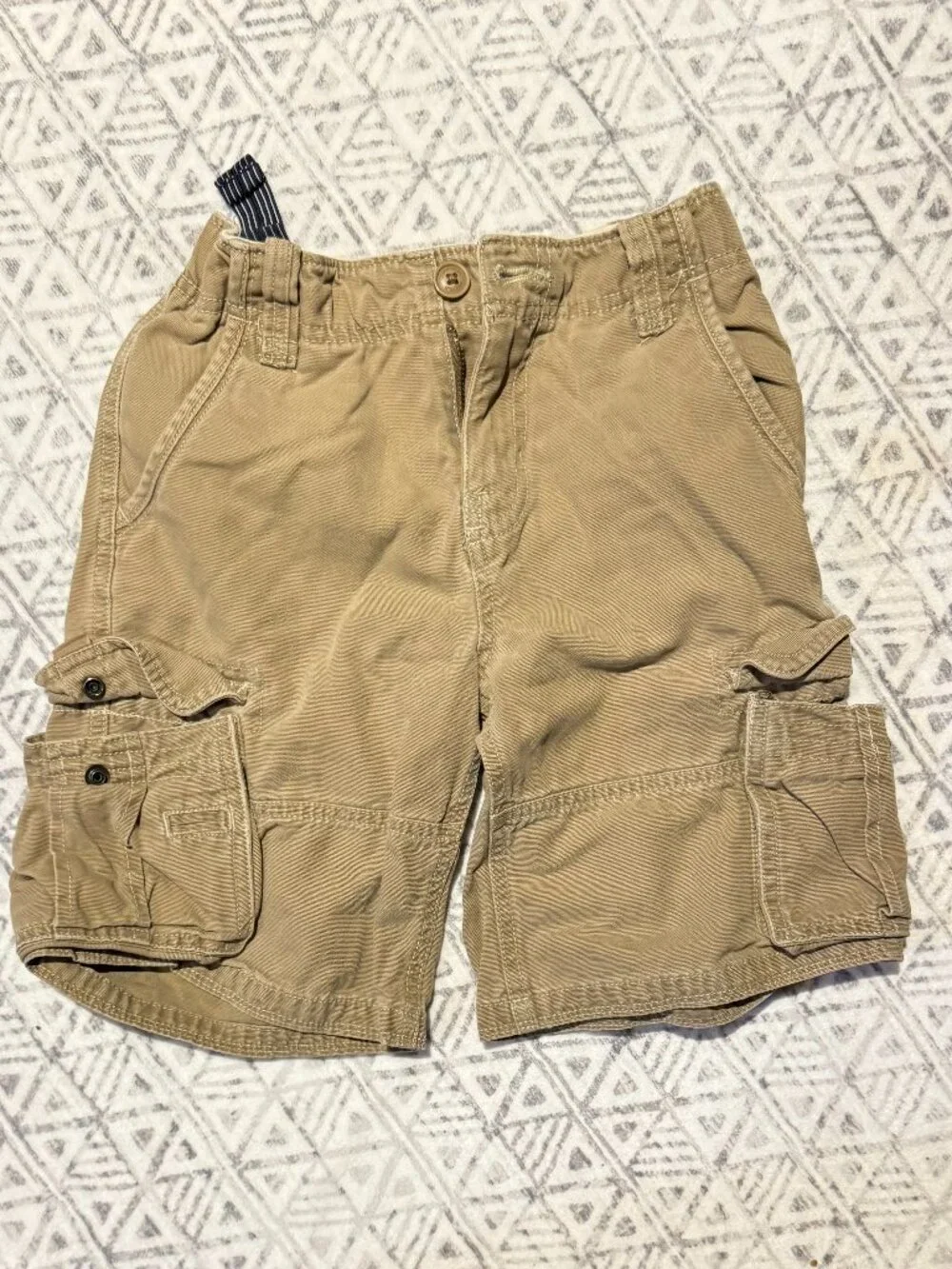 OshKosh B’gosh Boys Khaki Cargo Shorts
